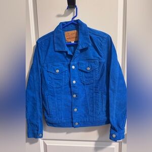 Lucky Brand Cordoroy Trucker Jacket.  Size Medium